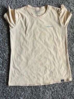 Patagonia Short Sleeve Womens Tee with Small Logo, M, like New